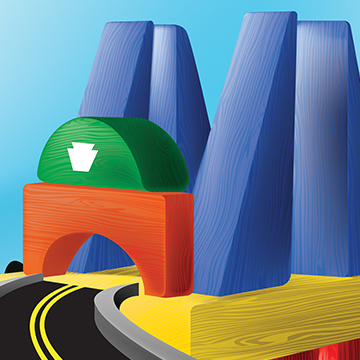 Preview of the Graphic Design for Pennsylvania Infrastructure Poster, Brochure, and T-shirt